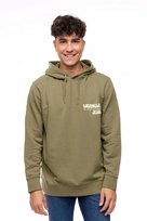WRANGLER SLOGAN HOODIE DEEP GREEN W666ILX1X L