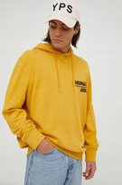 WRANGLER SLOGAN HOODIE GOLDEN SPICE W666ILX5O 4XL