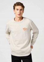 WRANGLER SMALL LOGO CREW OAT MELEE 112364090 S