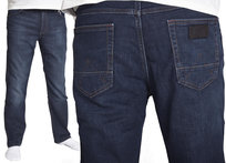 WRANGLER Spodnie JEANS GREENSBORO 803 W38 L30 granatowy Wrangler