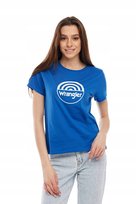 WRANGLER SS CIRCLE TEE BLUE W7Z9EVX05 S