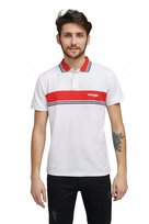 WRANGLER SS COLOURBLOCK POLO WHITE W7E3KF989 XXL