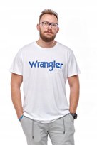 WRANGLER SS LOGO TEE WHITE W7M0D3989 L Wrangler