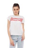 WRANGLER SS RAINBOW TEE WHITE W7ZBEV989 L