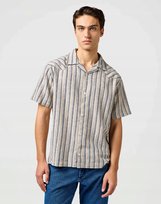 WRANGLER SS W RESORT SHIRT INDIGO STRIPE 112362723 M