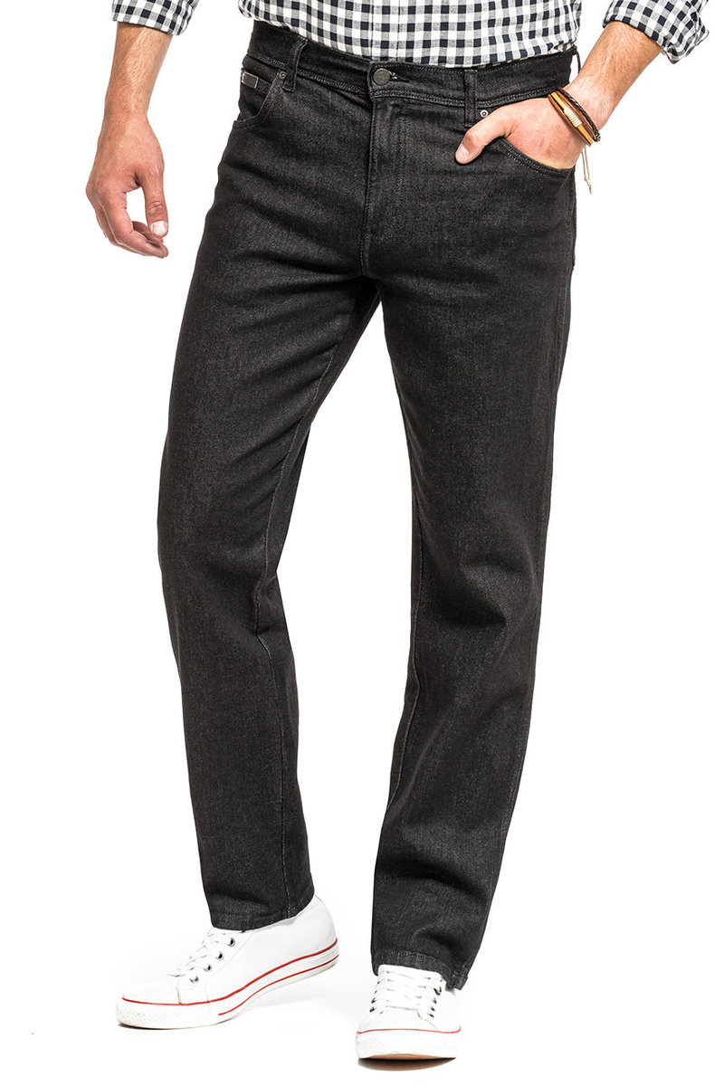 Wrangler Texas Męskie Spodnie Jeansowe Jeansy Black Stroke W121t490u W36 L32 Inna Marka Moda 0002