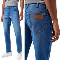 Wrangler TEXAS Rustic FREE TO STRETCH SPODNIE JEANSOWE DżINS W33 L34