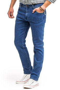 Wrangler Texas Slim Męskie Spodnie Jeansowe The Stone Ride W12Syi39U-W36 L32 - Inna marka