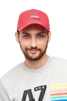 WRANGLER TRIPLE LOGO CAP RED W0U7U5X47 Wrangler