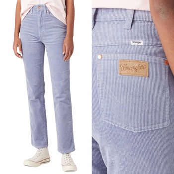 Wrangler WILD WEST Stone Wash Blue WYSOKIE PROSTE SZTRUKSY 7/8 W28 L32 - Wrangler