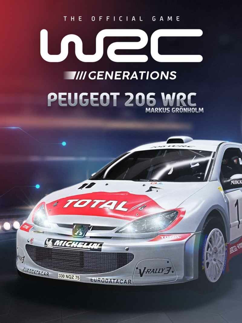 Lot de 2 Mugs Peugeot 206 Rallye WRC Total - Rétro Passion Story