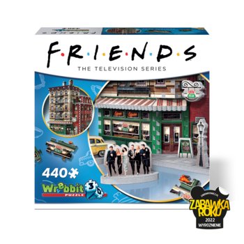 Wrebbit 3D, puzzle, Przyjaciele – Central Perk, 440 el. - Wrebbit