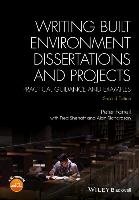 writing built environment dissertations and projects