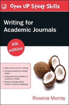 Writing for Academic Journals 4e - Rowena Murray