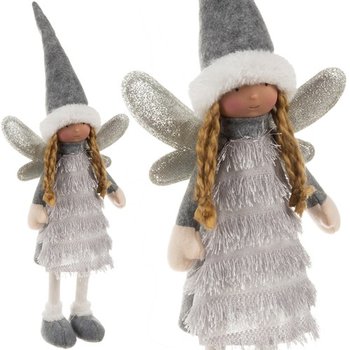 Wróżka Świąteczna Anioł Figurka Elf Pomocnik Św Mikołaja Dekoracja 40cm XL - Artemis