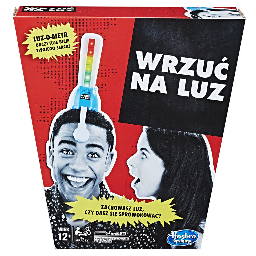 Wrzuć na luz, E1845, gra planszowa, Hasbro Gaming