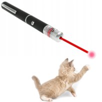 WSKAŹNIK LASEROWY CZERWONY DO PREZENTACJI MOCNY LINIA ZABAWKA DLA KOTA