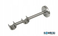 Wspornik podwójny U Ø16 mm stal nierdzewna szlif