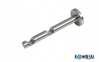 Wspornik podwójny Ø16 mm stal nierdzewna szlif