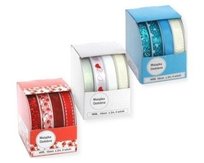 Wstążka ozdobna 10mmx2m 4szt (12kpl)