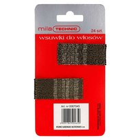 Wsuwki karbowane 6 cm młotkowane Mila Technic