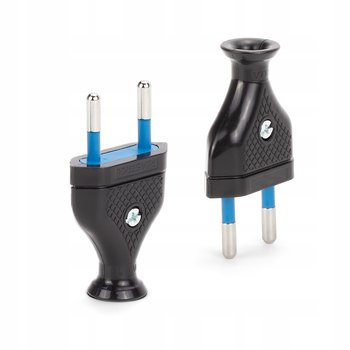 Wtyczka Płaska Prosta Wtyk Sieciowy 2P Wt-1 2,5A Ip20 Czarny - Inny producent