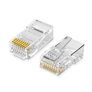 Wtyczka RJ45 UGREEN Ethernet, 8P/8C, Cat.5/5e, UTP (50szt.) - uGreen