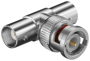 Wtyk BNC   2 złącza BNC - Goobay