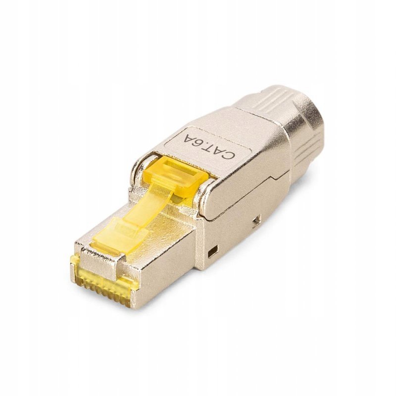 Wtyk Rj 45 Wtyk RJ45 DIGITUS kat.6A, PoE++, 10GbE, ekranowany, metalowy, - Inna ...