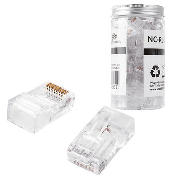 Wtyk RJ45 kat. 6 UTP NC-RJ456UT-11 100szt - Spacetronik
