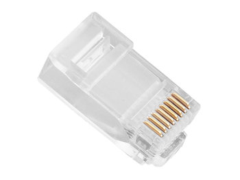 Wtyk Rj45 Kat6, Drut Pass Through. - Inny producent