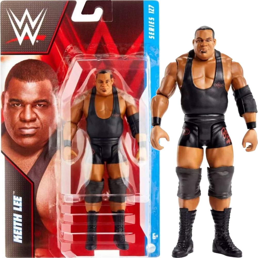 WWE Action Figure Keith Lee Snodato - Giocattolo Per Bambini 6+ Anni, 15 Cm, Con Dettagli Realistici, Serie HDD05