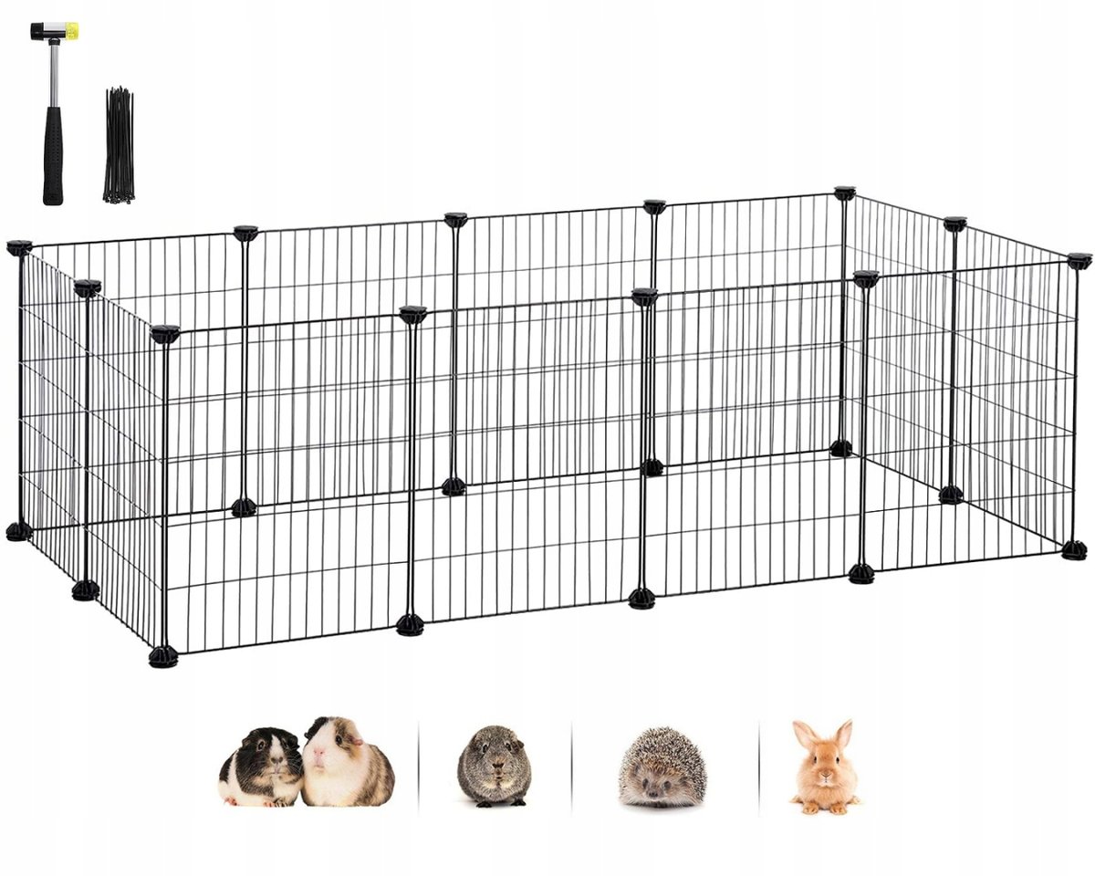 Songmics Wybieg Klatka Kojec Zagroda Dla Zwierząt Królika Chomików