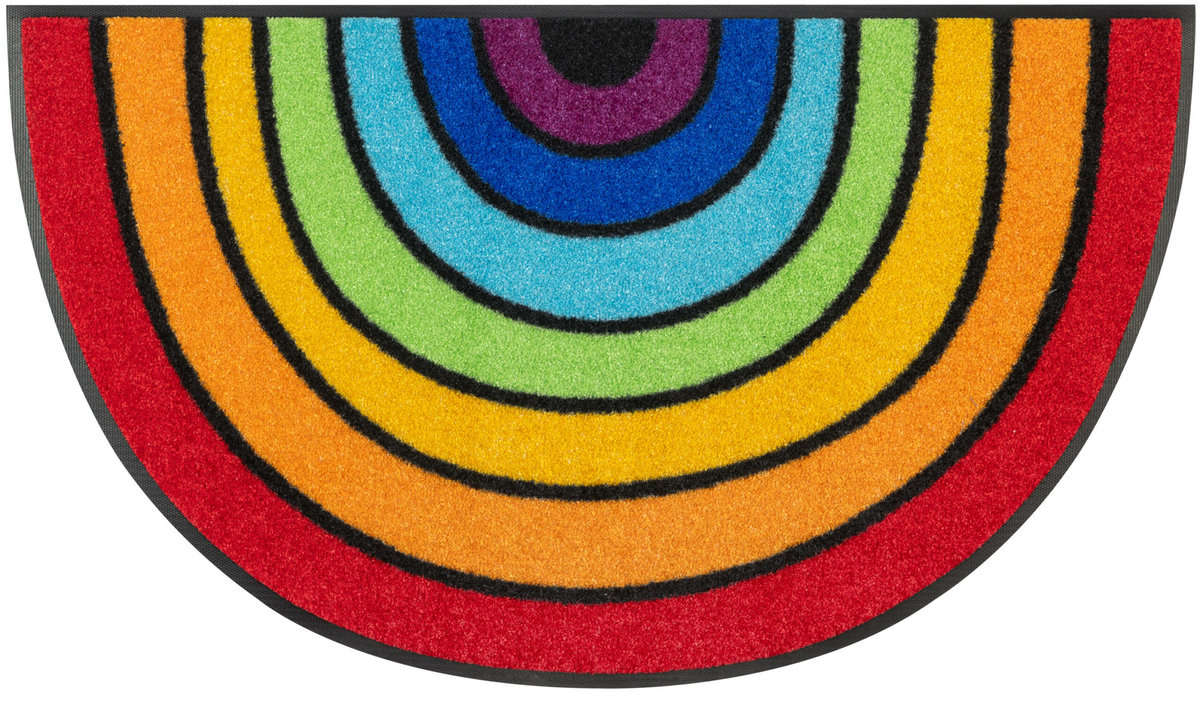Wycieraczka do salonu Round Rainbow 85CM x 50CM Inna marka Sklep