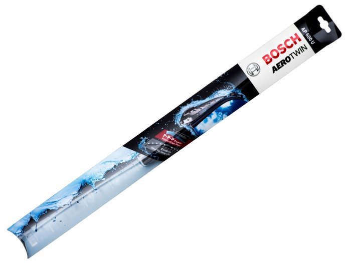 Bosch AP550U Tergicristallo Aerotwin - Lamiera Singola Anteriore Da 550 Mm - Tecnologia Flat Per Prestazioni Ottimali, Silenzioso E Duraturo