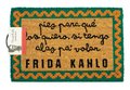 Wycieraczka pod drzwi do butów Frida Kahlo zewnętrzna kokosowa 60x40 cm - Grupo Erik