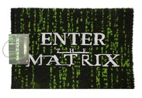 Wycieraczka pod drzwi Enter The Matrix zewnętrzna do butów kokos 60x40 cm