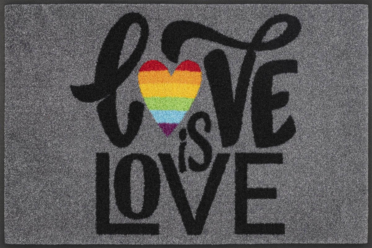Wycieraczka przed drzwi - Love is Love 75CM x 50CM - Inna marka | Sklep ...