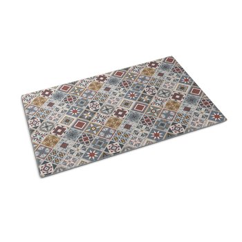 Wycieraczka Tekstylna z Gumowym Spodem na Podłogę 150x100 cm - Mozaika - Coloray