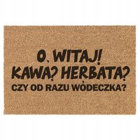 WYCIERACZKA wejściowa DO BUTÓW z napisem ŚMIESZNA na parapetówkę