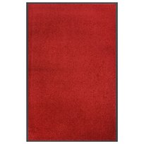 Wycieraczka Welurowa 80x120 cm Czerwona / AAALOE