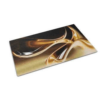Wycieraczka ze Wzorem 150x100 cm - Abstrakcyjne złoto - Coloray