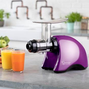 Wyciskarka wolnoobrotowa SANA EUJ-707 śliwkowa - Omega