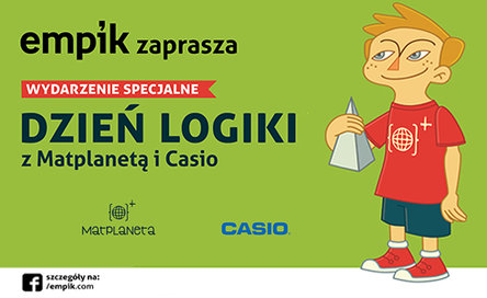 Dzień logiki z Matlplanetą i Casio - warsztaty kreatywne w Empiku