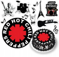 WYDRUK CYFROWY Opłatek na tort Red Hot Chili Peppers HARD ROCK + POSTACIE