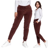 Wygodne Spodnie Damskie Dresowe Welurowe Wysoki Stan Stylowe Moraj M