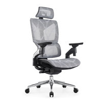 Wygodny ergonomiczny fotel biurowy obrotowy Spacetronik HILDE