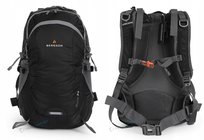 WYGODNY PLECAK BERGSON FLORO 28L | WENTYLOWANY LEKKI | CZARNY Bergson