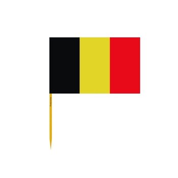 Wykałaczki Flaga Belgii w partiach po 100 sztuk o długości 10cm - Inny producent (majster PL)