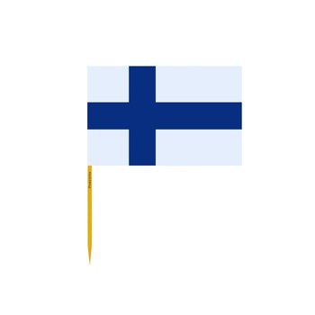 Wykałaczki Flaga Finlandii w zestawach po 100 sztuk o długości 10cm - Inny producent (majster PL)